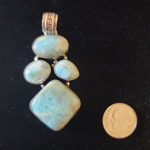 Larimar Pendant